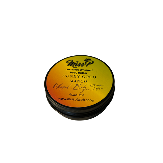 Miss P Luxurious Honey Coco Mango Scented Whipped Body Butter