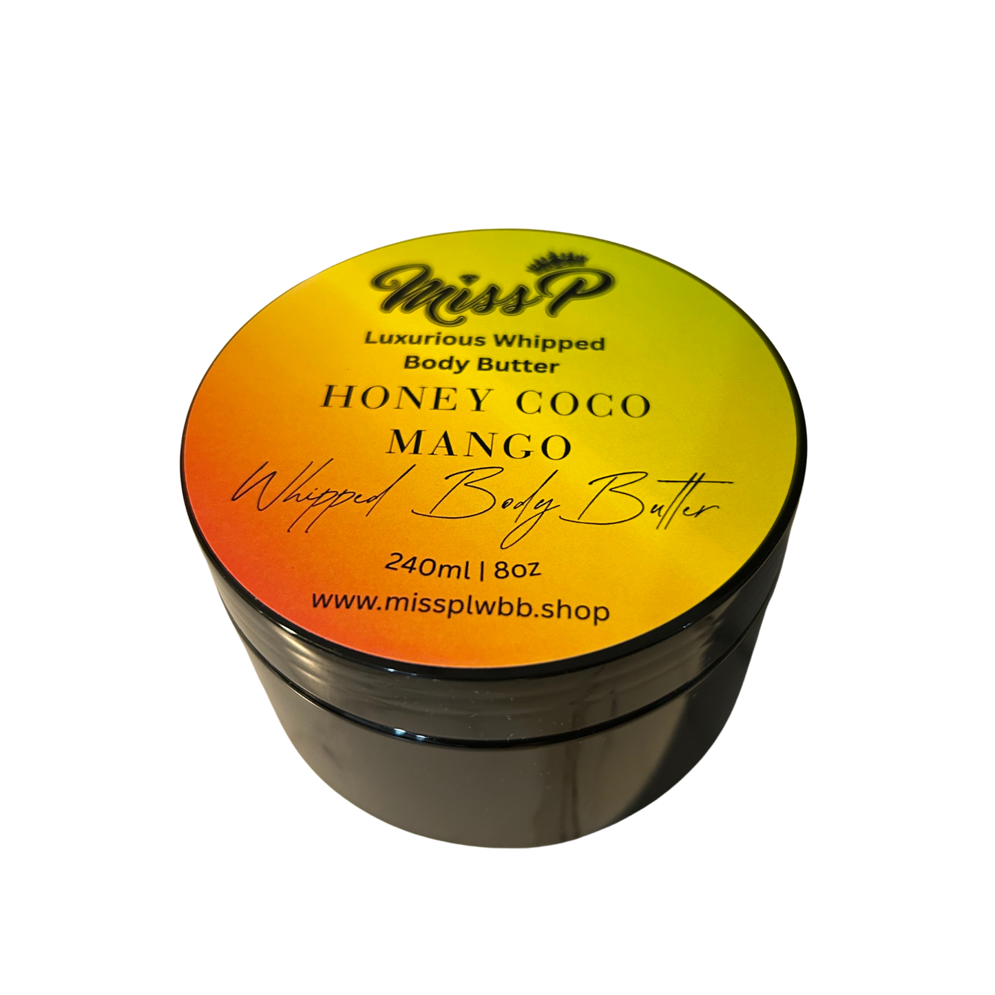 Miss P Luxurious Honey Coco Mango Scented Whipped Body Butter