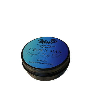 Miss P Luxurious Men's Grown Man Scented Whipped Body Butter