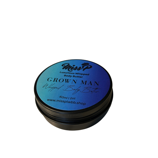 Miss P Luxurious Men's Grown Man Scented Whipped Body Butter